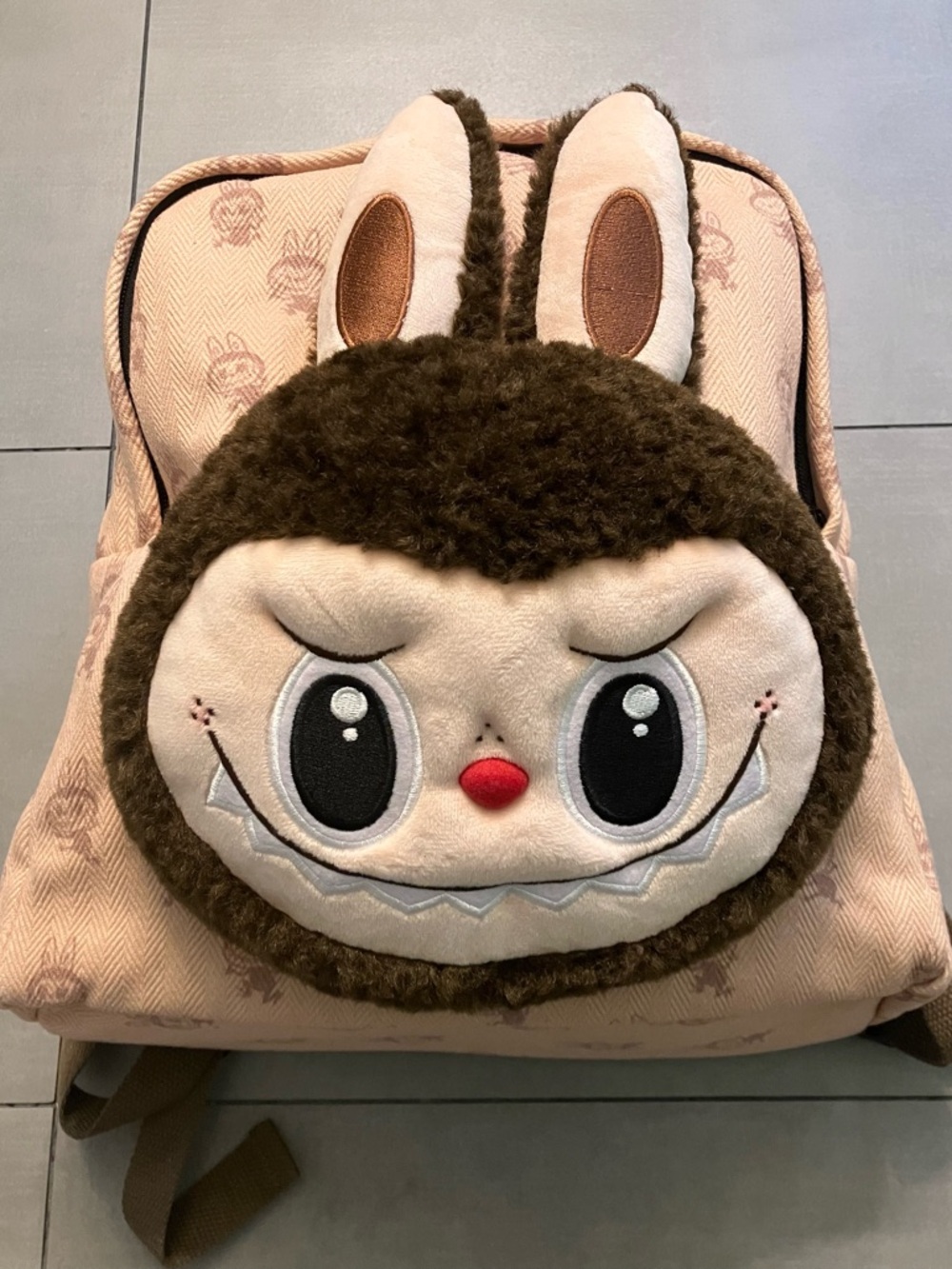 Labubu Plush Head Backpack, NWT, POP MART Pop Land Exclusive